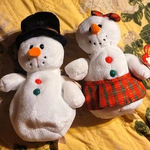 Ty beanie 2007 snowmen